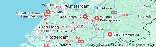 tenten verhuur bruiloft