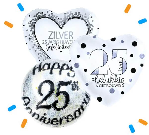 25 jarige bruiloft