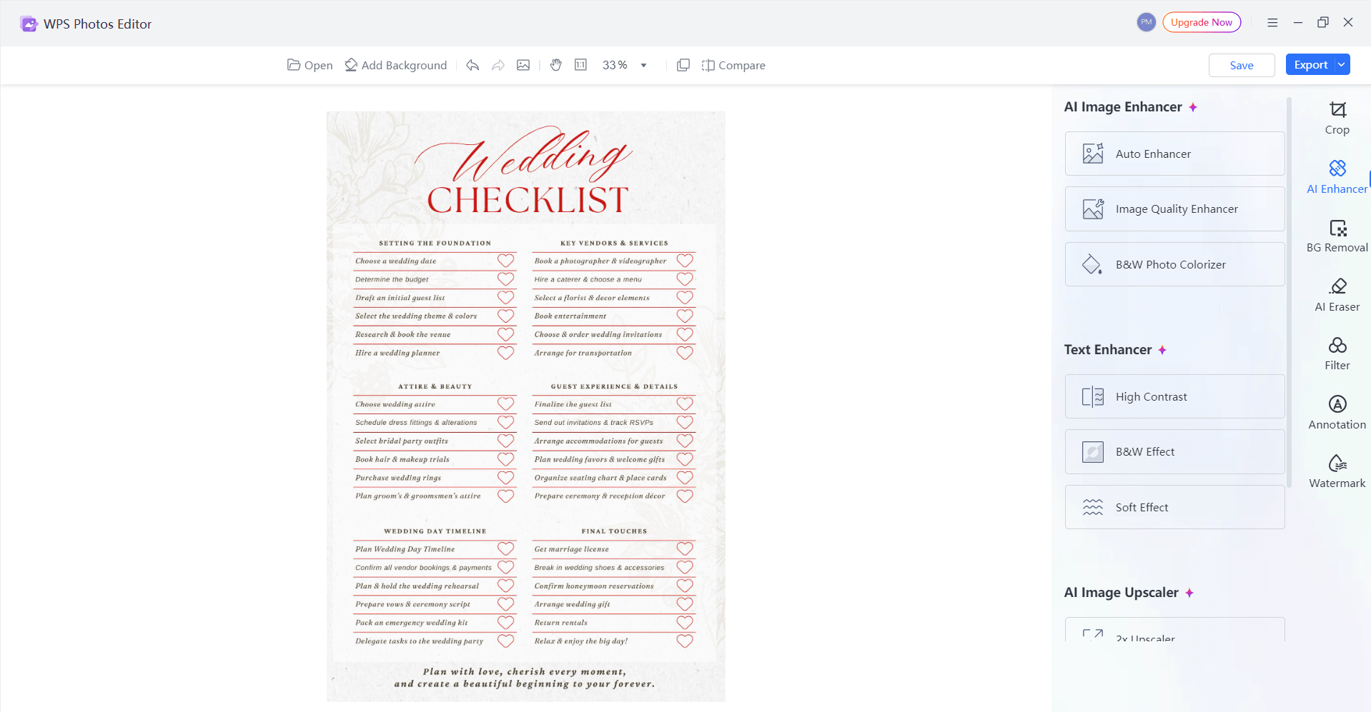 bruiloft to do list