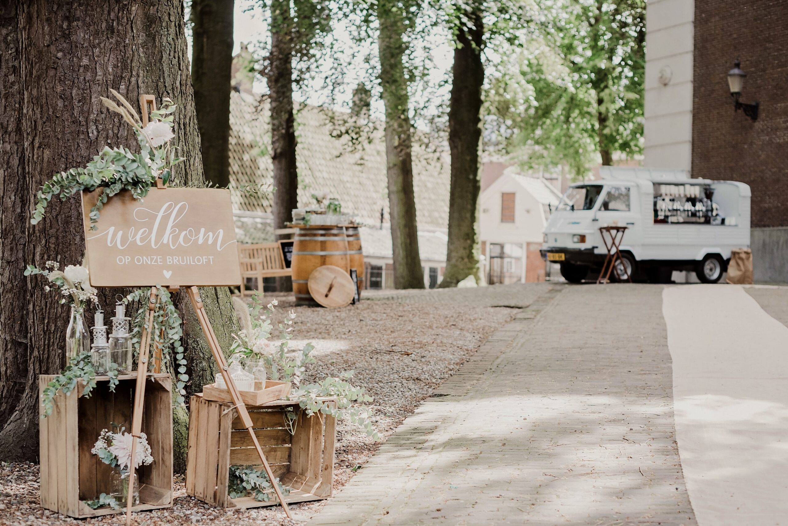 vintage bruiloft